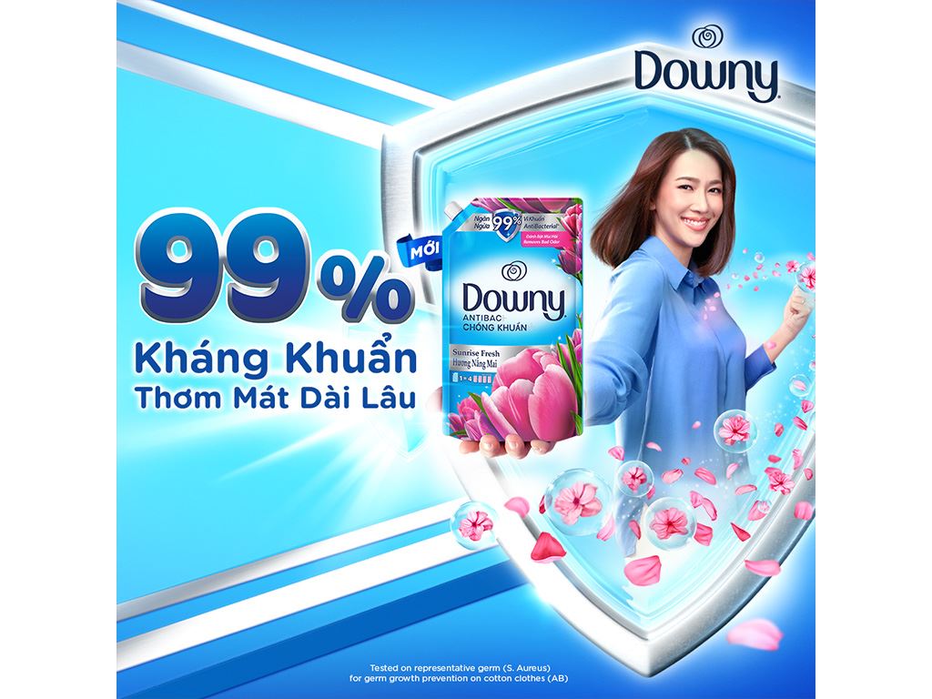 Downy Sunrise Fresh 800ml x 14 Bags 4 1 3