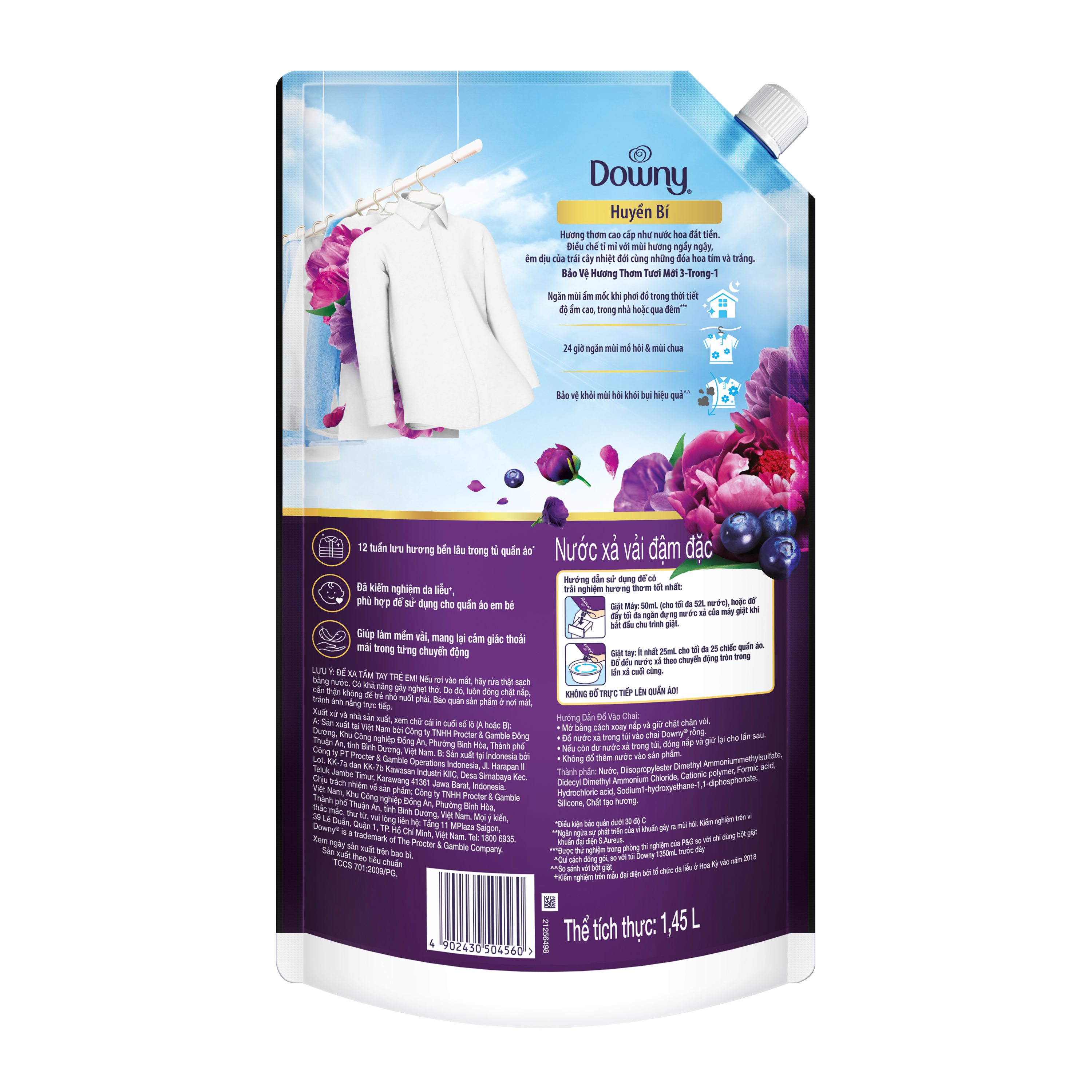 Downy Parfum Mystique 1.45L x 9 Bags 3 3. Downy Parfum Mystique 1.45L bag 2