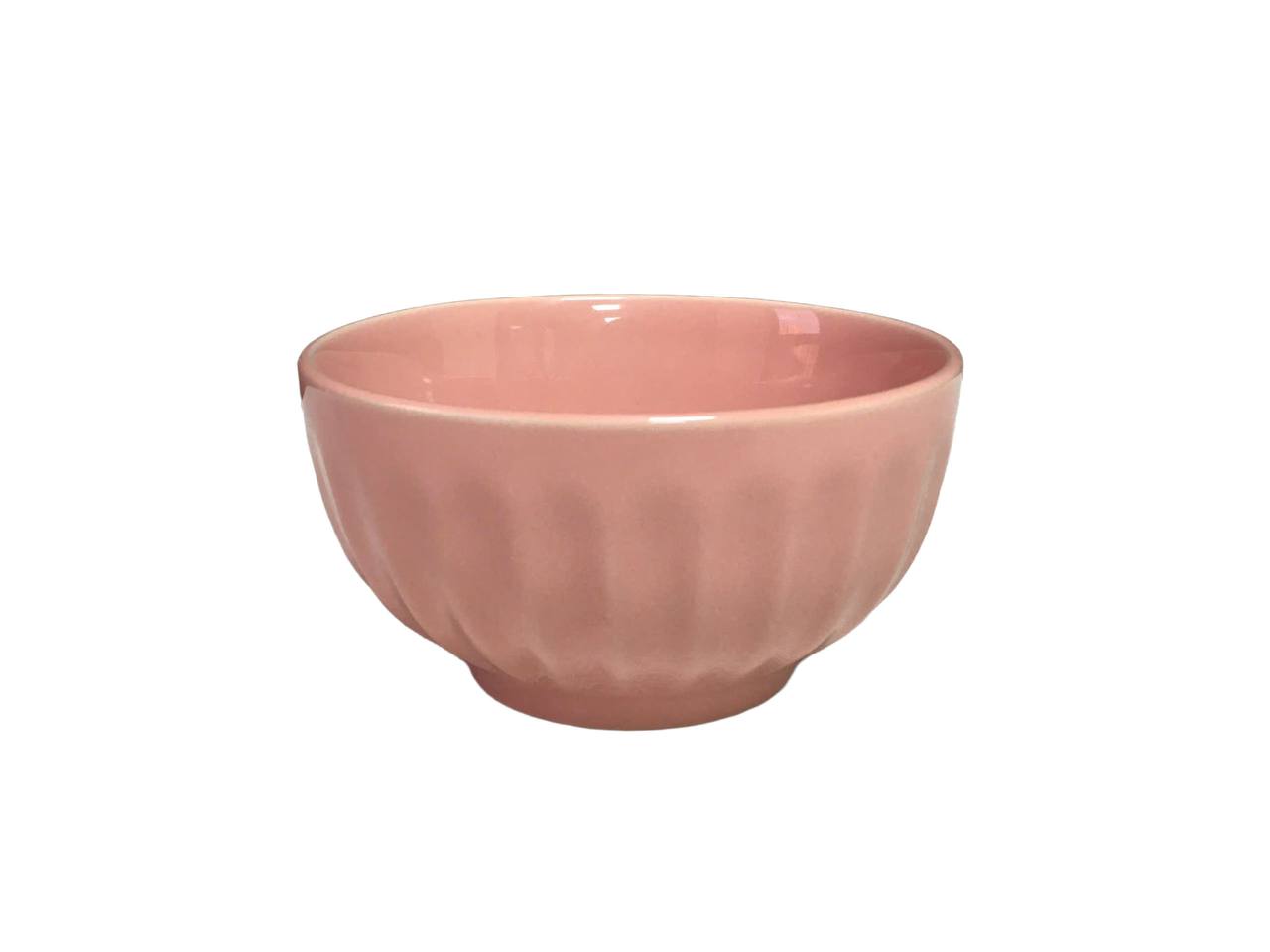 CERAMIC BOWL LIGHT PINK COLOR