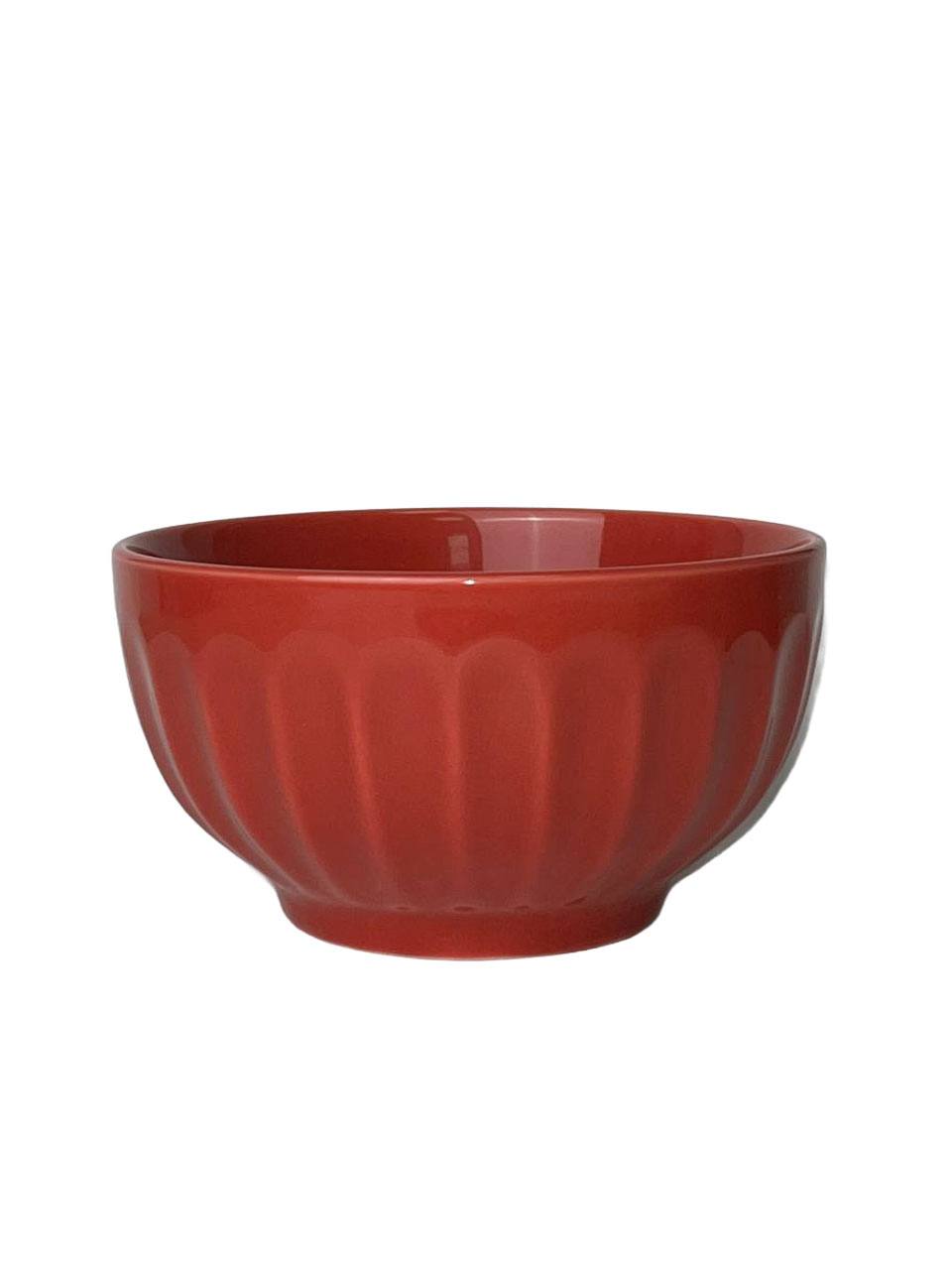CERAMIC BOWL RED COLOR