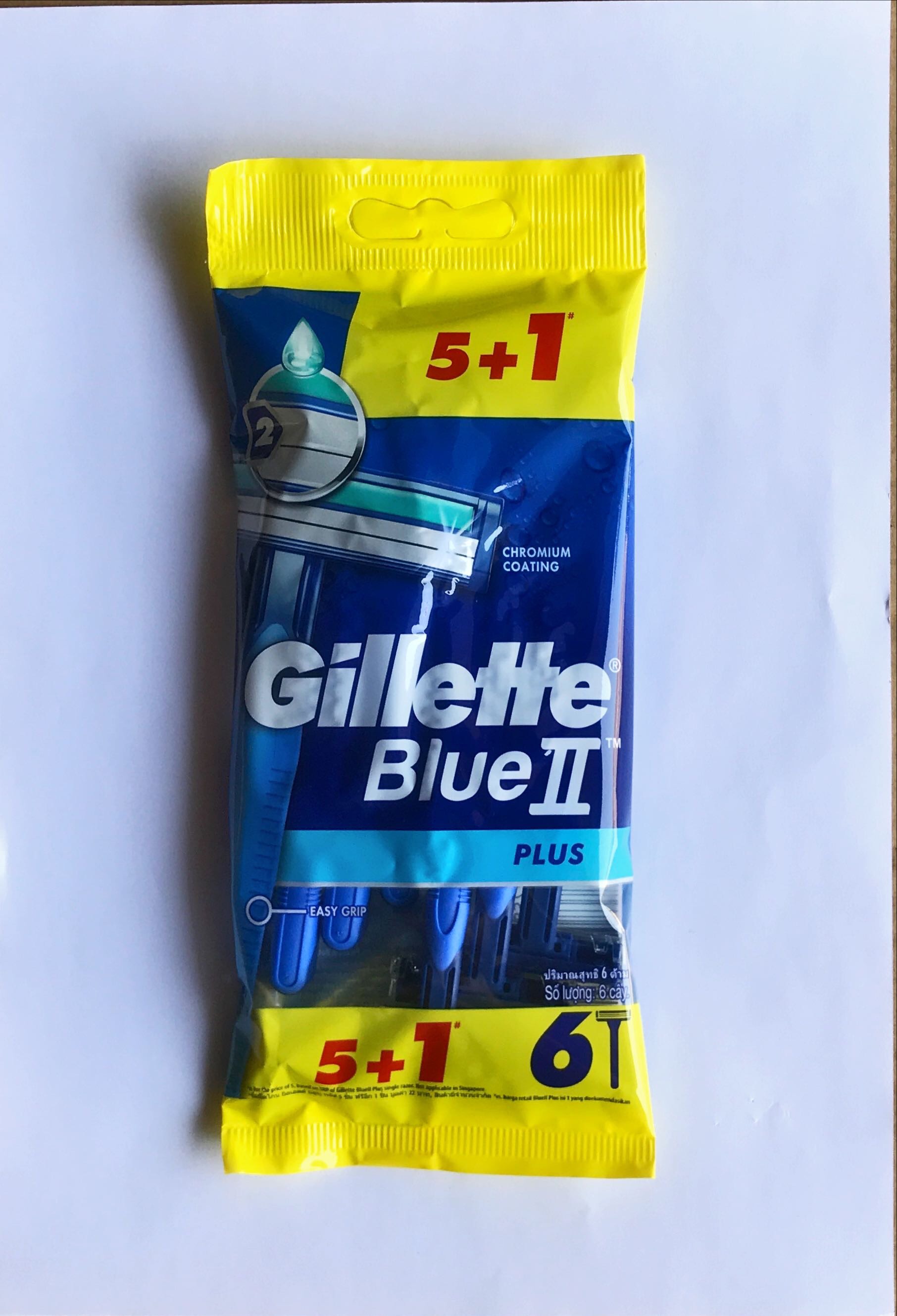 Gillette Razor Blue II Plus  5+1