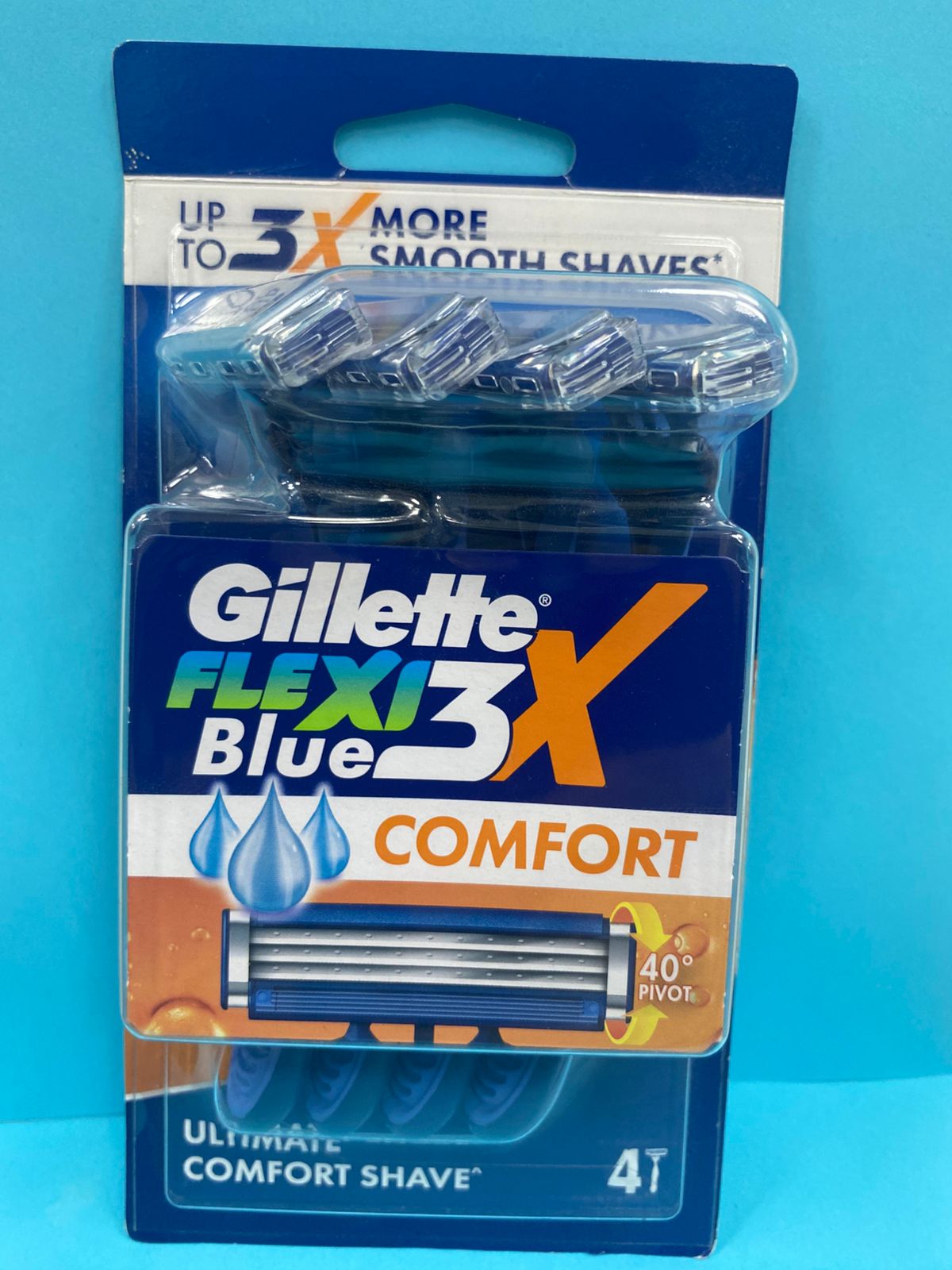 Gillette Razor Blue 3 Flexi comfort
