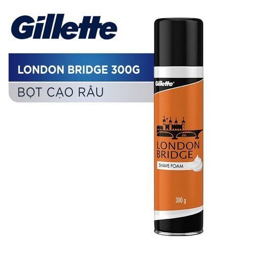 Gillette  Foamy London Bridge 300g – good foam, fresh scent