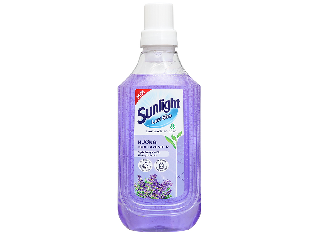 Sunlight Floor Cleaner Lavender 1kg Bottle - Clean, naturally fragrant