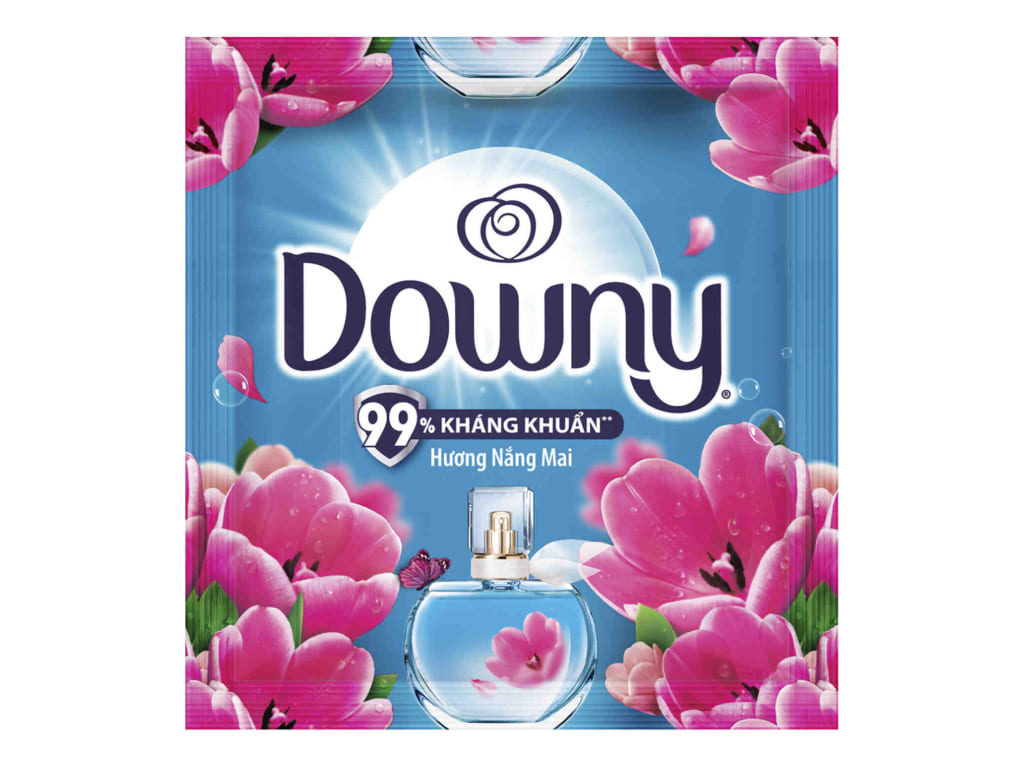 Downy Sunrise Fresh 18ML Bag, mild, fresh fragrance