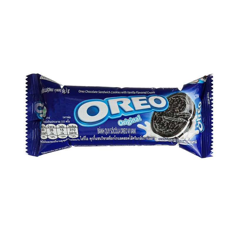 Oreo Vanilla 64.4g sweet vanilla flavor