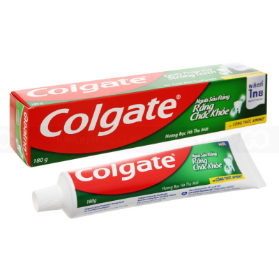 Colgate Toothpaste Cavity Protection strongteeth Icy Cool mint 180g, 6pcs/ pack, 6packs/ Case 1 1 26