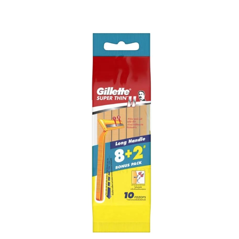Gillette Razor Superthin II  8+2=10pcs/bag