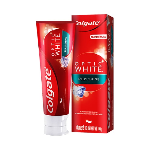 Colgate toothpaste Optic White Plus Shine 100g