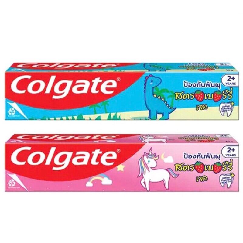 Colgate Toothpaste Kids Dinosaur and Unicorn strawberry flavor 40g