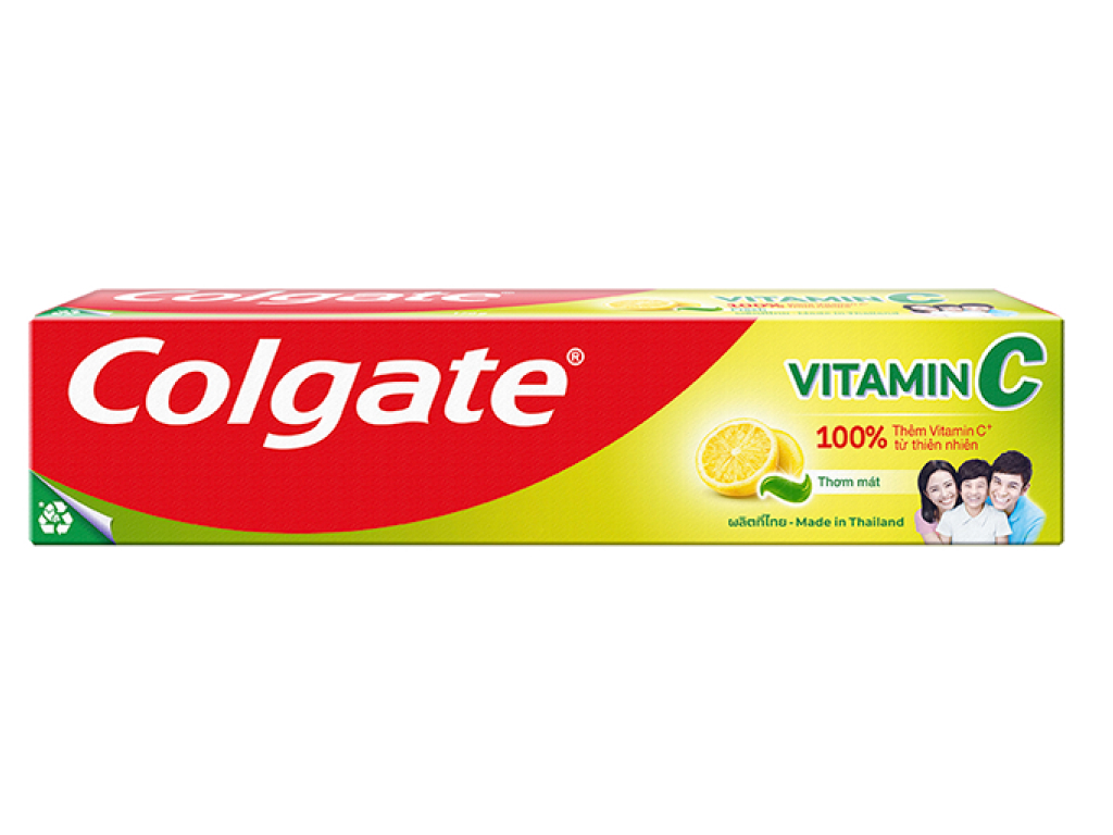 Colgate Toothpaste Vitamin C Fresh 90g 12pcs/ pack, 6packs/ Case