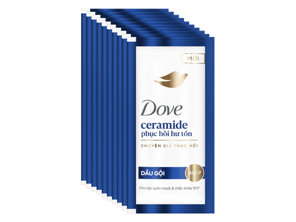 Dove Shampoo Ceramide Damage Repair 6g x840 Sachets help strengthen the protective barrier 3 2 69