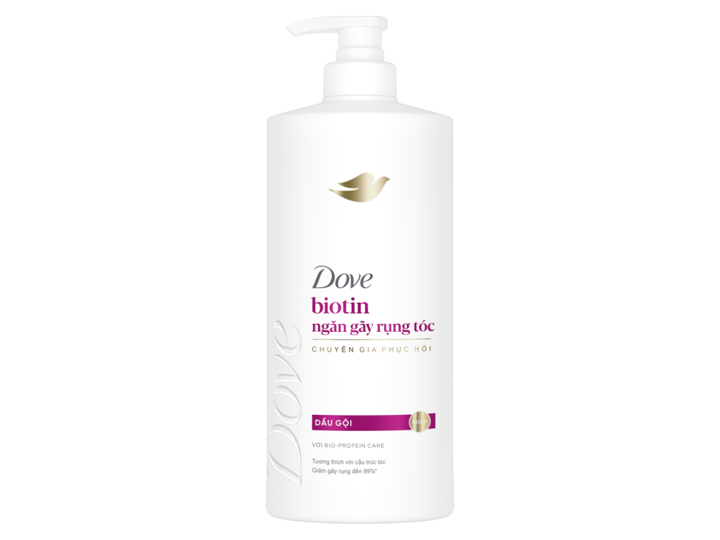 Dove Shampoo Biotin Anti Hair Fall 640g x8 Bottles Suitable for weak and brittle hair 3 2 92