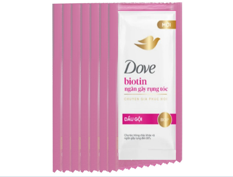 Dove Shampoo Biotin Anti Hair Fall 6gx840 Sachets Suitable for weak and brittle hair 4 4 52
