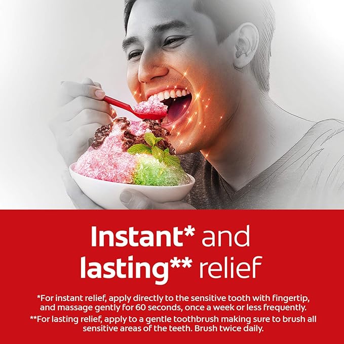 Colgate toothpaste sensitive Pro Relief complete protection 110g, 6pcs/ pack, 4 packs/ Case 4 4 55