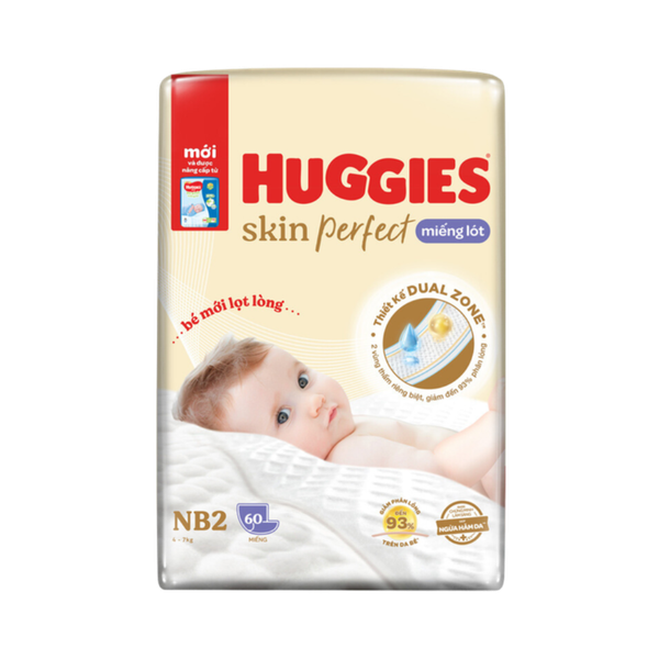 Huggies Newborn Skin Perfect NB2 60 x 6bags