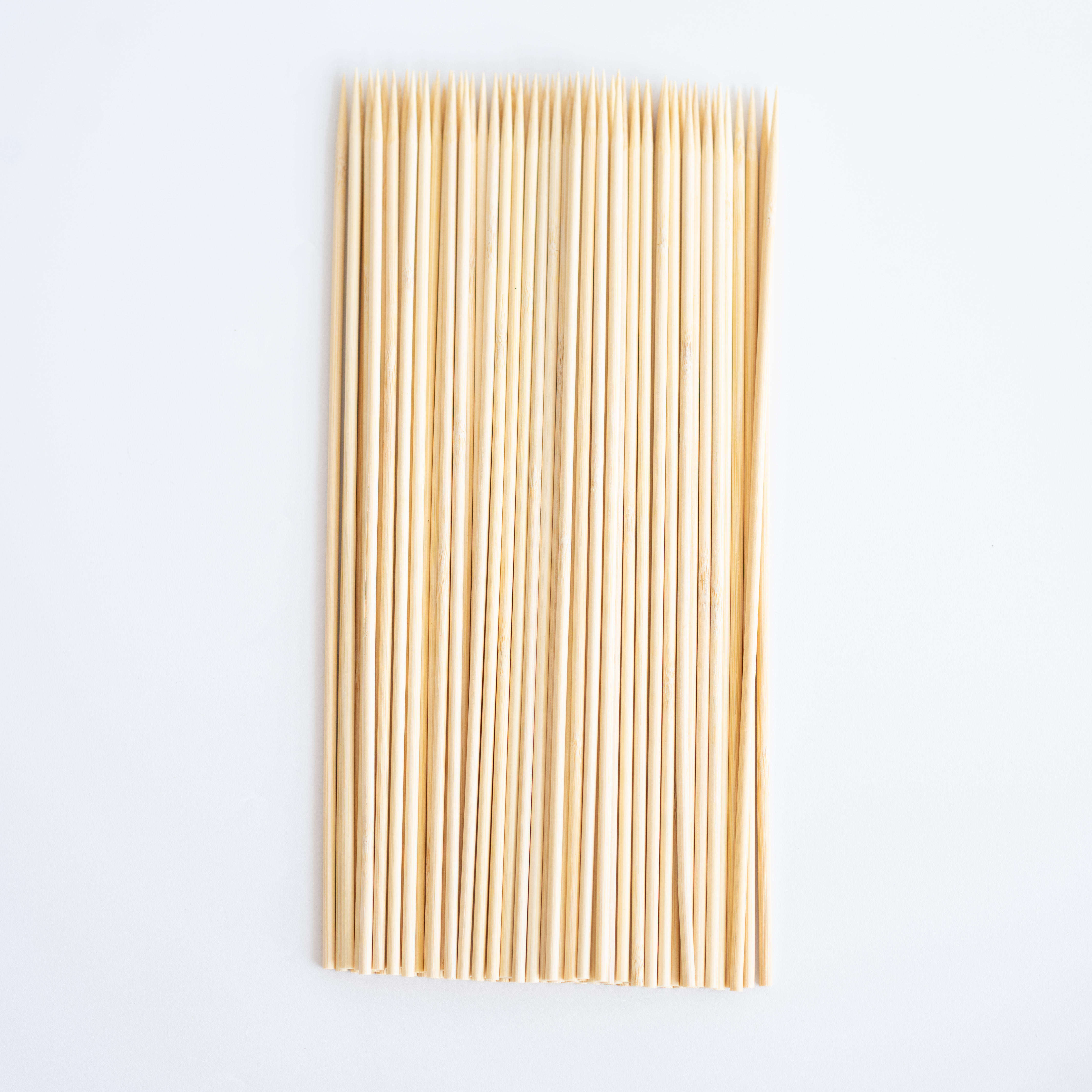 Disposable Bamboo Skewers Size 25cm 60 bags/ Woven bag