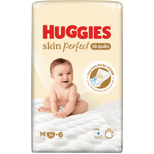 Huggies Pants Jumbo Skin Perfect M70 x 3 bags