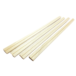 Magnolia Conifera wooden chopsticks 100 Pairs x 40 bags (4.5mmx203mm) - A