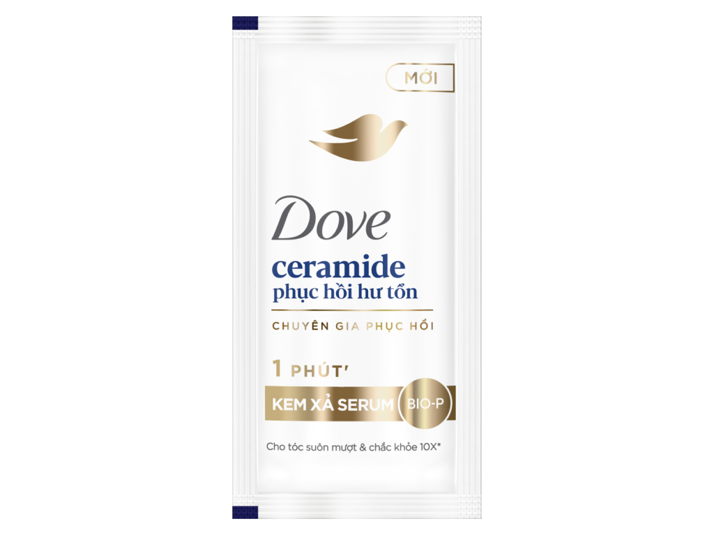 Dove Conditioner Ceramide Damage Repair 6g x840g Sachets Leaves a soft, silky feel