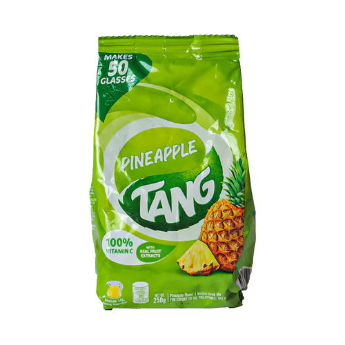 Tang Powder Pineapple 100% Vitamin C with real Fruit Extracts 250gx12bag