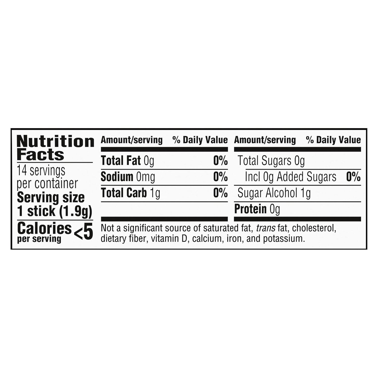 Trident Pocket Pack Cinnamon Sugar Free 28pcs/ box, 36 Boxes/ Case 3 3 3