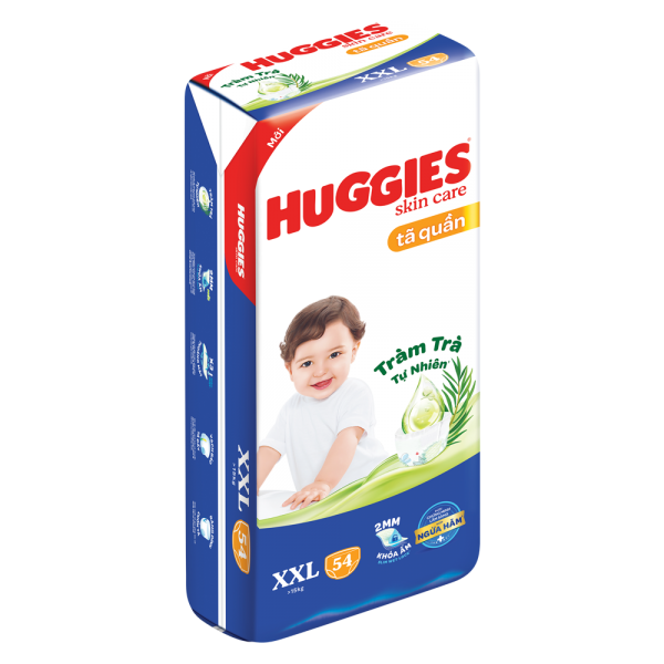 Huggies Dry Super Jumbo Skin Care Over 15 kg XXL54 x 3bags 3 3 3