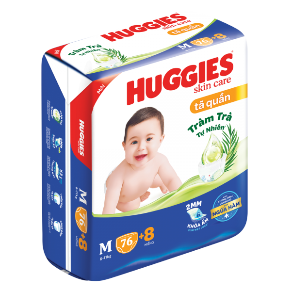 Huggies Dry Super Jumbo Skin Care From 6-11 kg M76 x 3bags 3 3