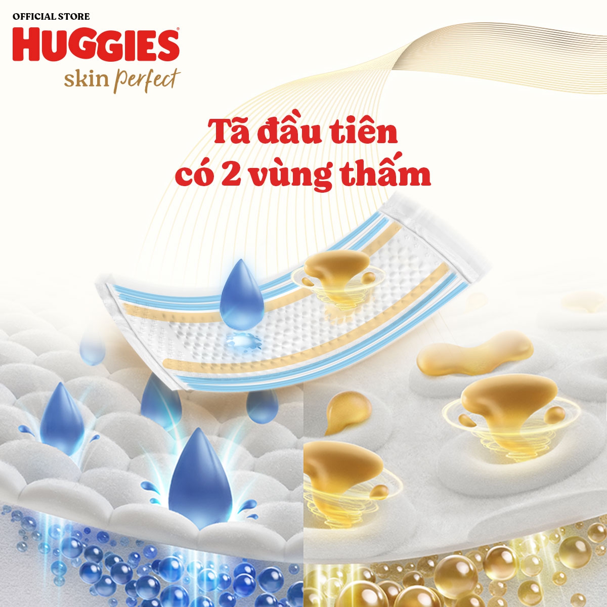 Huggies Newborn Skin Perfect NB 70 x 3 bags 4 4 16