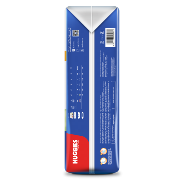 Huggies Dry Super Jumbo Skin Care From 12-17 kg XL60 x 3bags 5 6