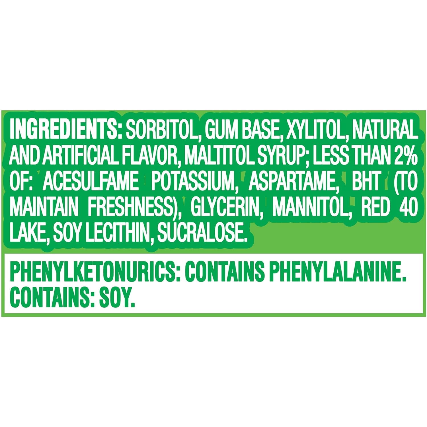 Trident Pocket Pack Tropical Twist Sugar Free 28pcs/ box, 36 Boxes/ Case 6 8