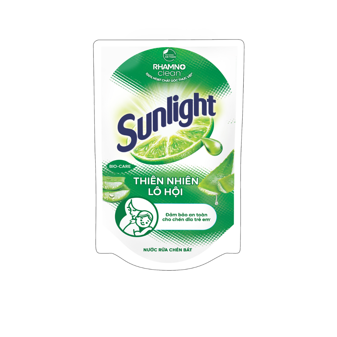 Sunlight Dishwashing Liquid Detergent Natural Mineral Salts & Aloe Vera 720g x 18 bags