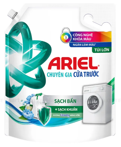 Ariel Liquid Detergent Downy Sunrise Fresh Front Load Washing Machin 2.5kg x 5bags