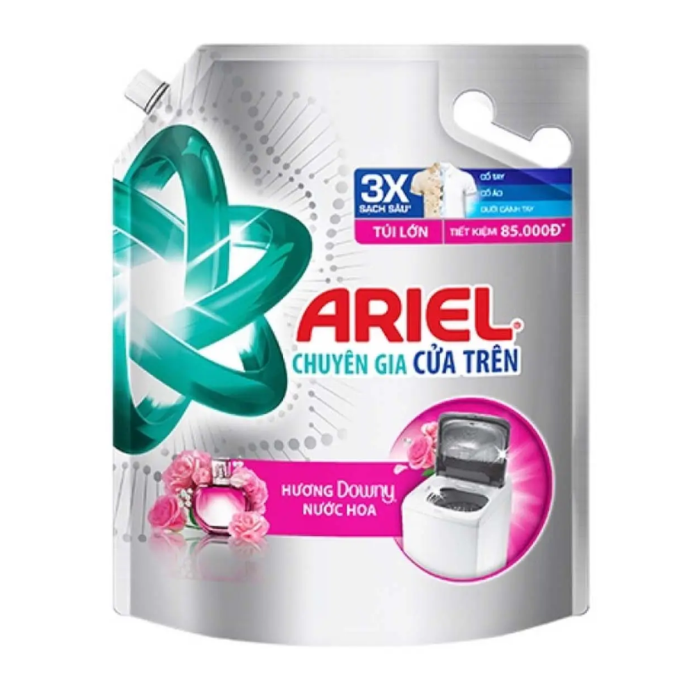 Ariel Liquid Detergent perfume for Top Load Washing Machine 2.9kg x 5bags