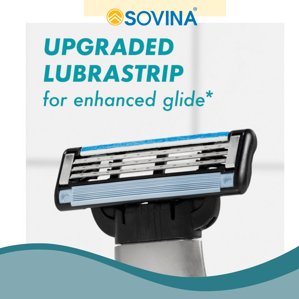 Gillette Blade Mach3 + 3S Blade - 3 pcs/pack, 12 packs/box, 6 boxes/case 3 2 4