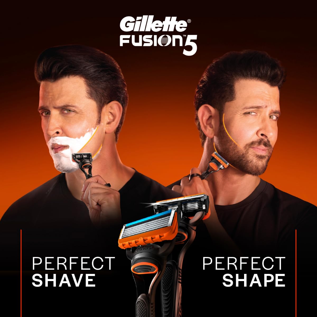 Gillette Razor Fusion Proglide 5 Power - 1 pcs/pack, 4 packs/box, 5 boxes/case 6 3 8