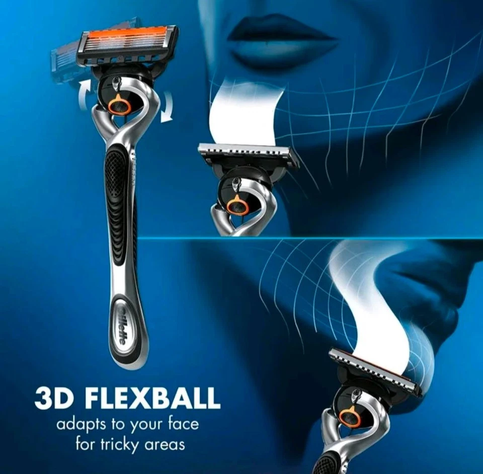 Gillette Blade Fusion Proglide 5 Blade - 2 pcs/pack, 10 packs/box, 4 boxes/case 4 4 1