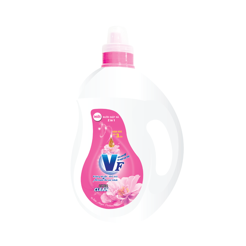 VF Liquid Detergent and Softener 2kg x 6 Bottles Sweet and romantic fragrance