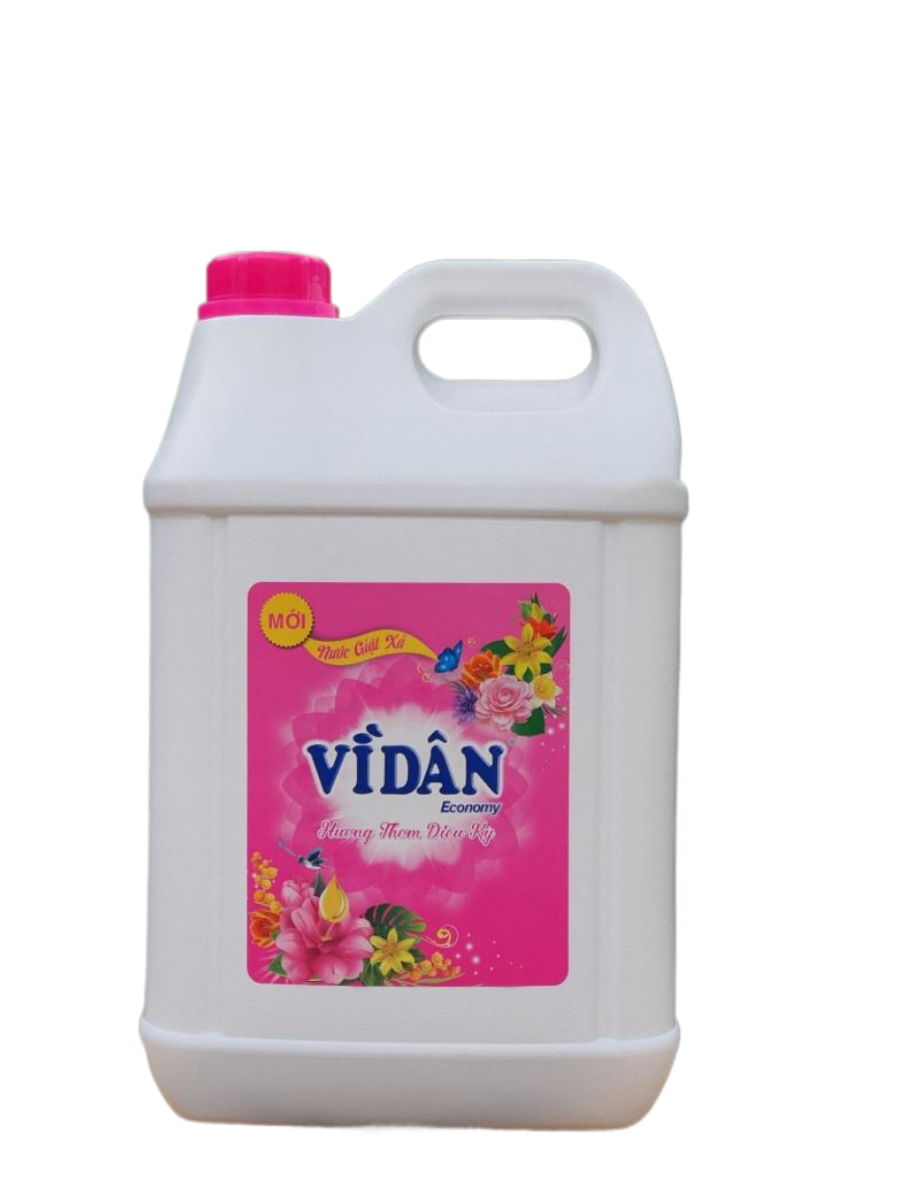Vi Dan Economy Fabric Softener 10kg x 1 Bottle Clothes won't fade in color