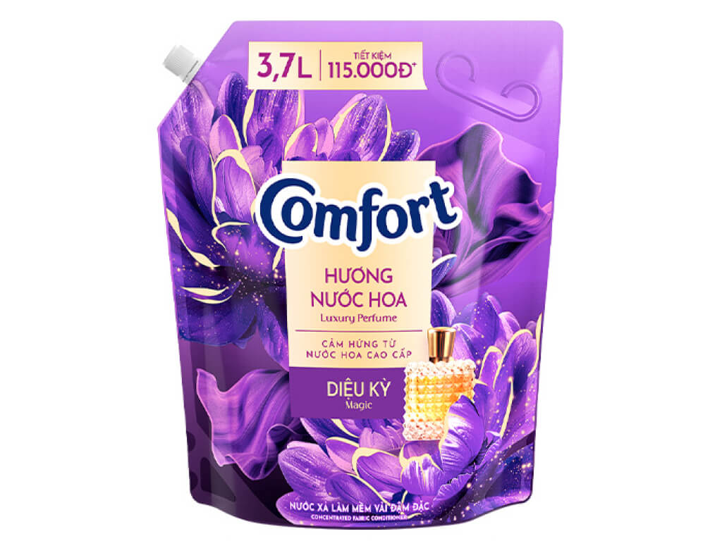 Comfort Concentrate natural Miraculous fragrance 3.7L x 4 bags
