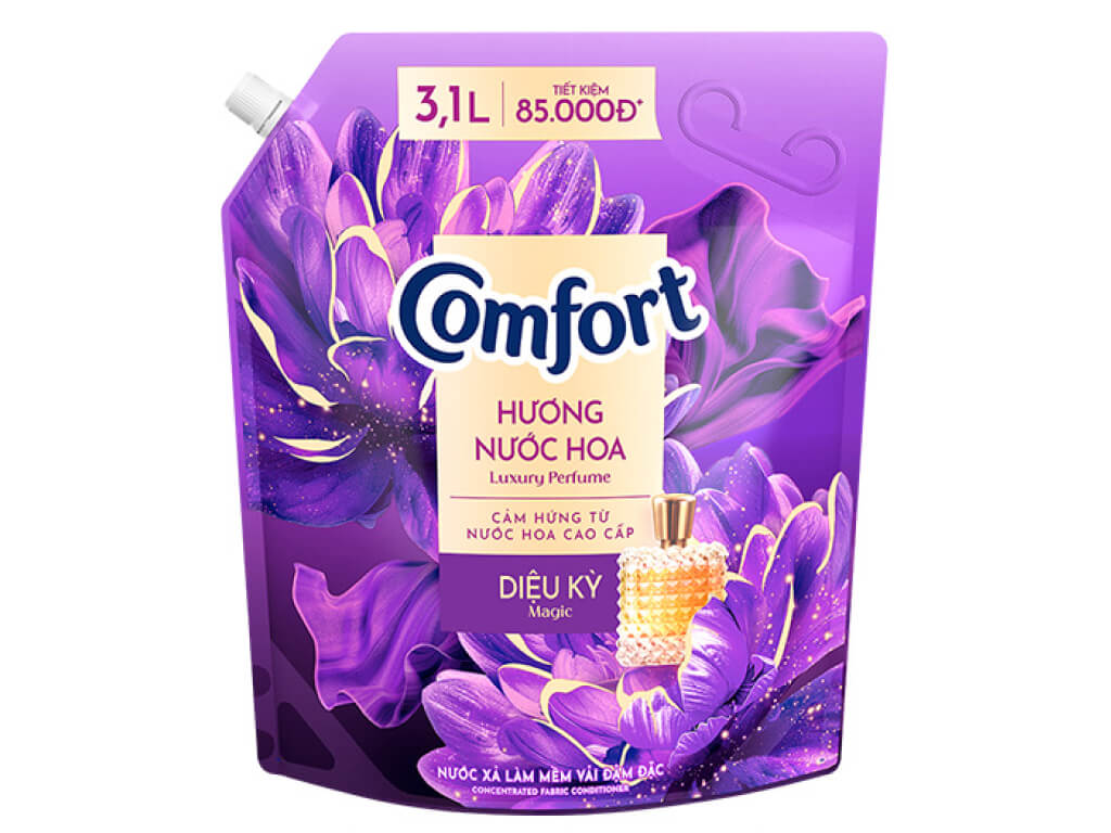 Comfort Concentrate natural Miraculous fragrance 3.1L x 4 bags