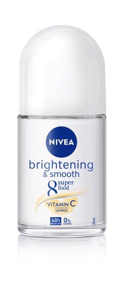 Nivea Deodorant Roll-On Brightening & Smooth 25ml x 30 Bottles