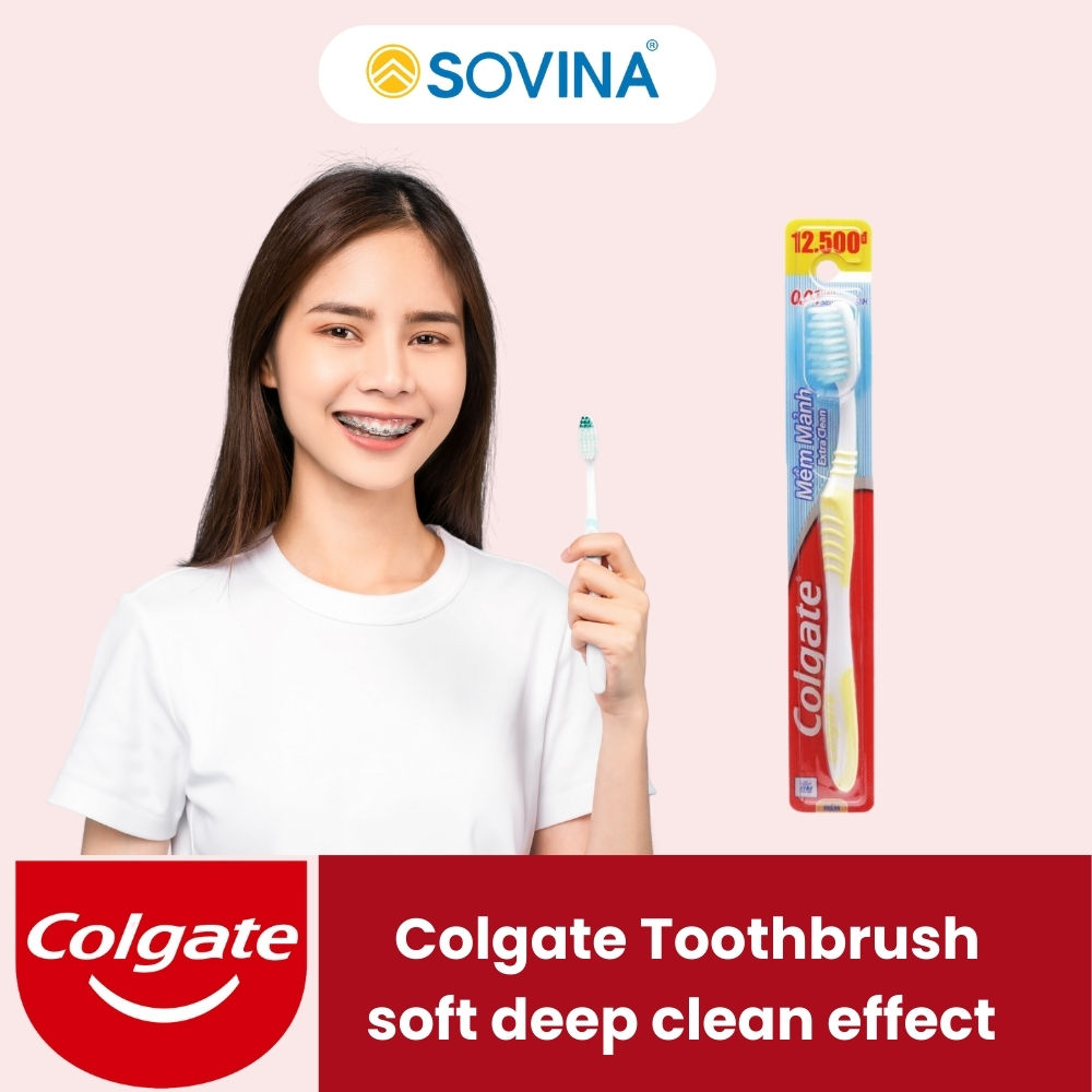 Colgate Toothbrush soft deep clean effect 12pcs/ Pack, 12 Packs/ Case 3 3 15