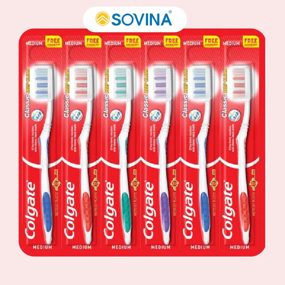Colgate Toothbrush soft deep clean effect 12pcs/ Pack, 12 Packs/ Case 5 5 9
