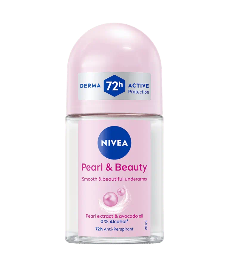 Nivea Deodorant Roll-On Pearl &  Beauty 50ml x 24 Bottles