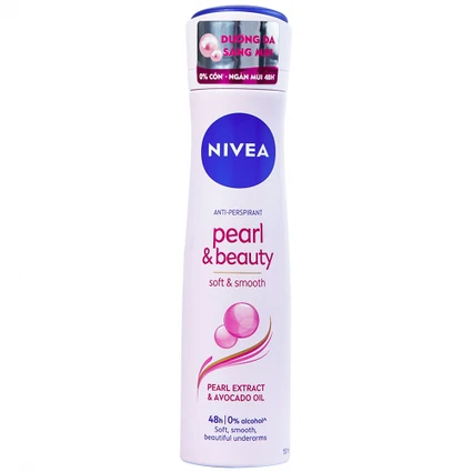 Nivea Deodorant Spray Pearl & Beauty Quick Dry 48h Protection 150ml x 12 Bottles