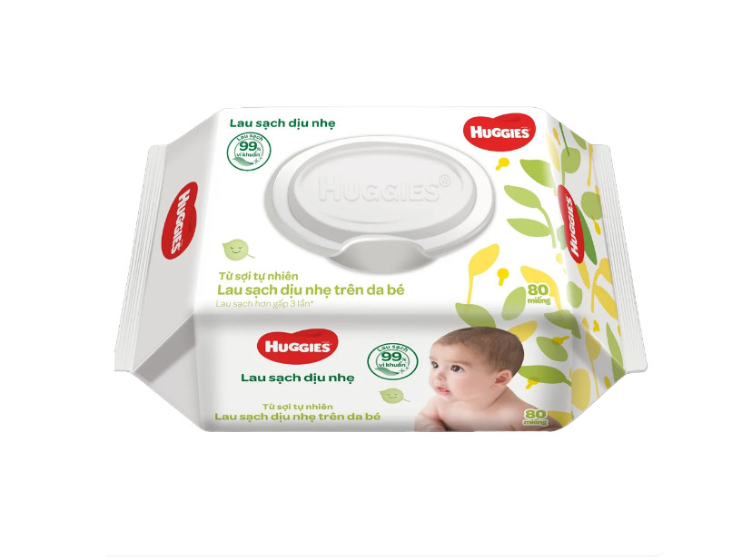 Huggies Wipes Clean Care 80 sheets x 12 Bags