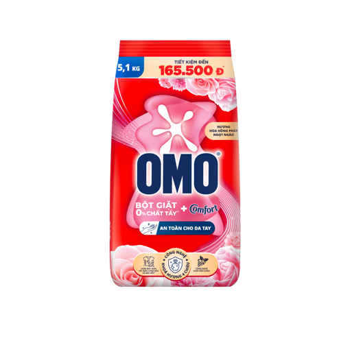 Omo Powder Comfort Aromatic Magic 5.1kg x 3 bags