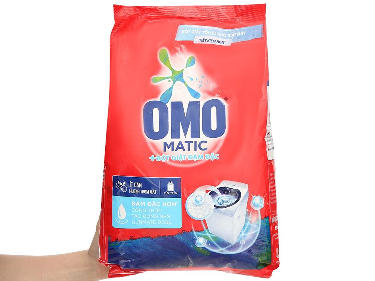 Omo Powder Matic Top Loading 5.7kg x 3 bags