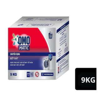 Omo Powder Regular 9kg x 1 box (4.5kg x 2 bags/ Box)